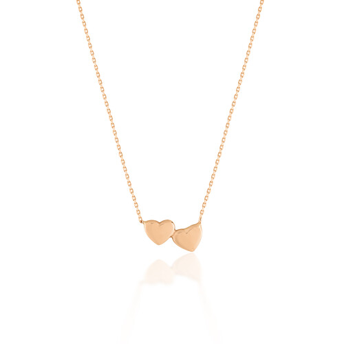 By Golden House - İkiz Kalp Kolye (1) By Golden House - İkiz Kalp Kolye (1)