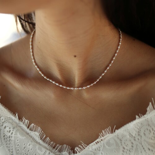 By Golden House - İnci Tasma Kolye