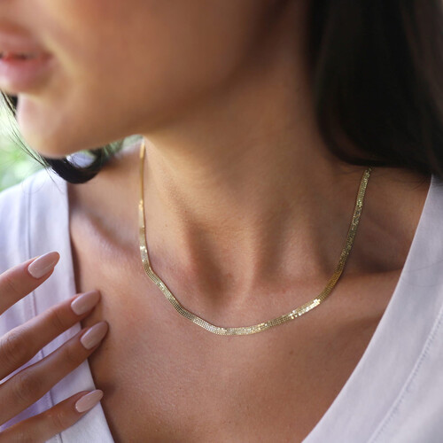 By Golden House - İpek Hasır Kolye (1) By Golden House - İpek Hasır Kolye (1)