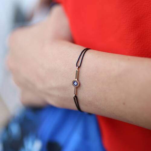 By Golden House - İpli Göz Tasarım Bileklik (1) By Golden House - İpli Göz Tasarım Bileklik (1)