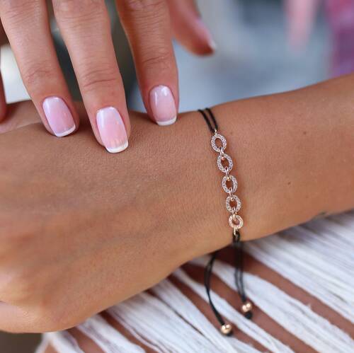 By Golden House - İpli Olimpiyat Bileklik By Golden House - İpli Olimpiyat Bileklik