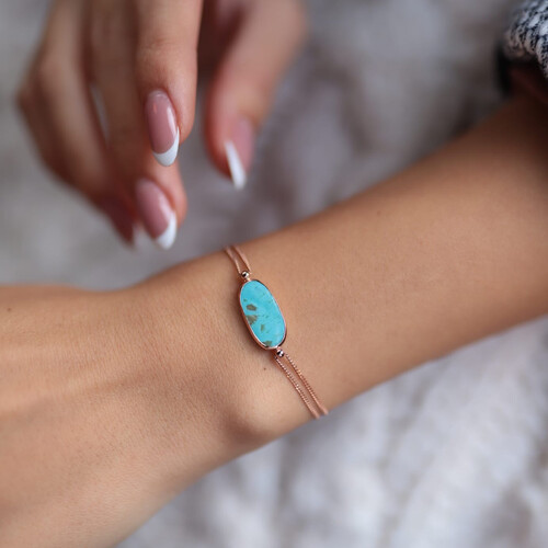 By Golden House - İran Firuze Bileklik (1) By Golden House - İran Firuze Bileklik (1)