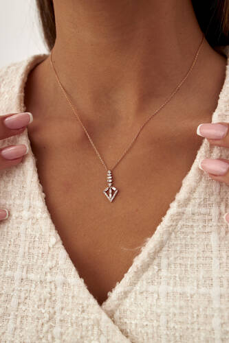 By Golden House - Javalin Pırlanta Kolye