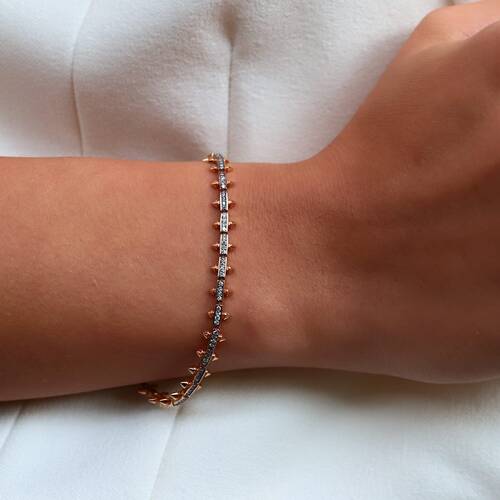 By Golden House - Javelin Pırlanta Bileklik