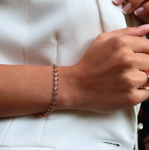 By Golden House - Javelin Pırlanta Bileklik (1)