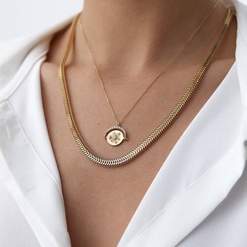 By Golden House - Kalın Garibaldi Zincir Kombin By Golden House - Kalın Garibaldi Zincir Kombin