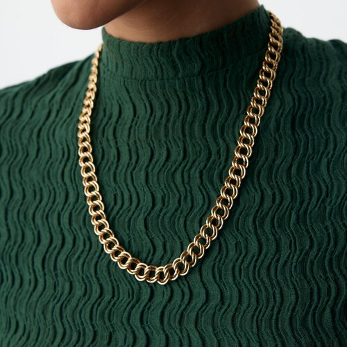 By Golden House - Kalın Garibaldi Zincir (1) By Golden House - Kalın Garibaldi Zincir (1)