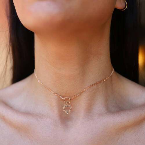 By Golden House - Kalp Choker Kolye (1) By Golden House - Kalp Choker Kolye (1)