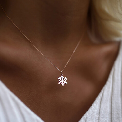 By Golden House - Kar Tanesi Kolye By Golden House - Kar Tanesi Kolye