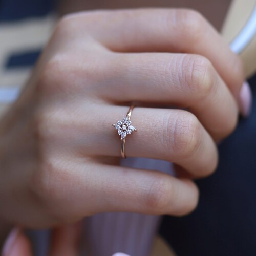 By Golden House - Karo Markiz Pırlanta Yüzük By Golden House - Karo Markiz Pırlanta Yüzük