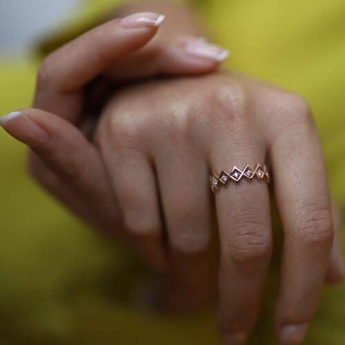 By Golden House - Karo Tamtur Yüzük (1)