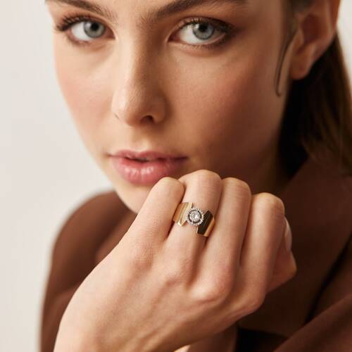 By Golden House - Kemer Baget Pırlanta Yüzük