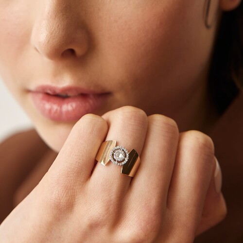 By Golden House - Kemer Baget Pırlanta Yüzük (1) By Golden House - Kemer Baget Pırlanta Yüzük (1)