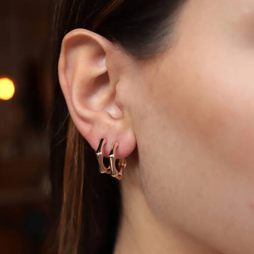 By Golden House - Kemik Küpe