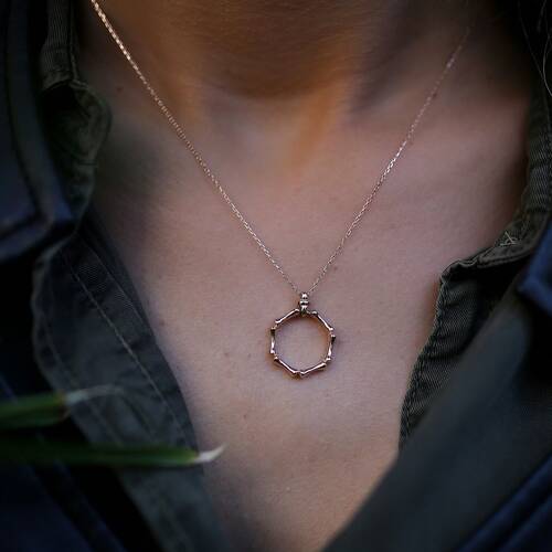 By Golden House - Kemik Nostalji Kolye