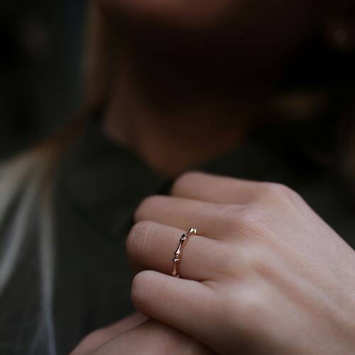 By Golden House - Kemik Yüzük