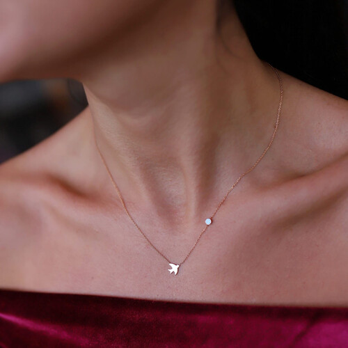 By Golden House - Kırlangıç Mine Göz Kolye By Golden House - Kırlangıç Mine Göz Kolye