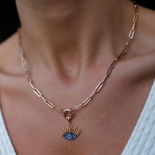 By Golden House - Kirpik Charm Ataç Kolye