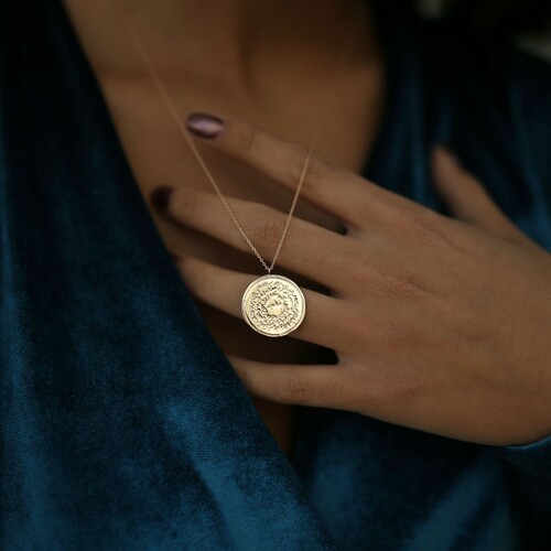 By Golden House - Kıtmir Duası Kolye (1) By Golden House - Kıtmir Duası Kolye (1)