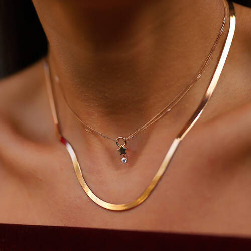 By Golden House - Kleopatra ve Yıldız Choker Kombin (1)