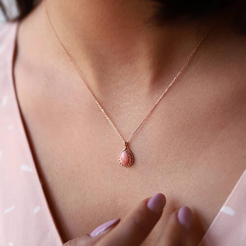 By Golden House - Kraponya Damla Kolye