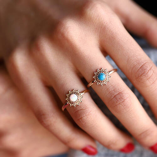 By Golden House - Kraponya Yuvarlak Yüzük (1) By Golden House - Kraponya Yuvarlak Yüzük (1)