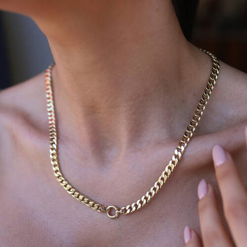 By Golden House - Künye Zincir Kolye