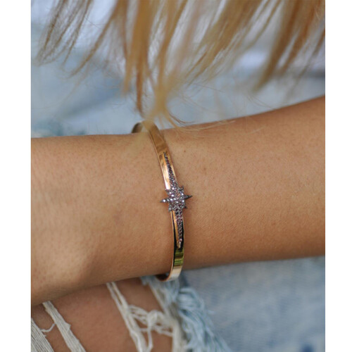 By Golden House - Kutup Yıldızı Kelepçe Bilezik By Golden House - Kutup Yıldızı Kelepçe Bilezik