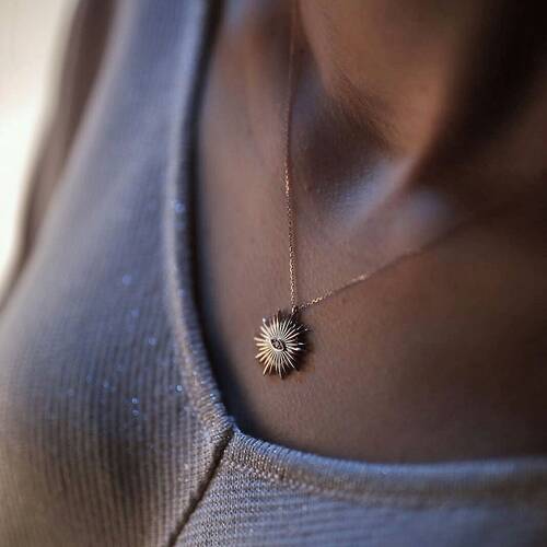 By Golden House - Kuzey Yıldızı Kolye