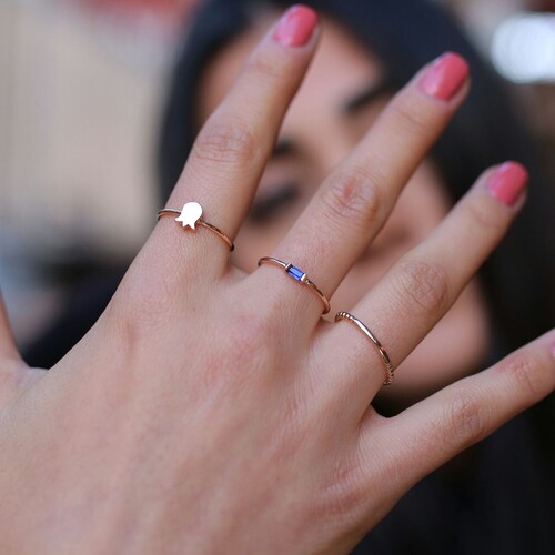 By Golden House - Laleli Kombin Yüzük By Golden House - Laleli Kombin Yüzük