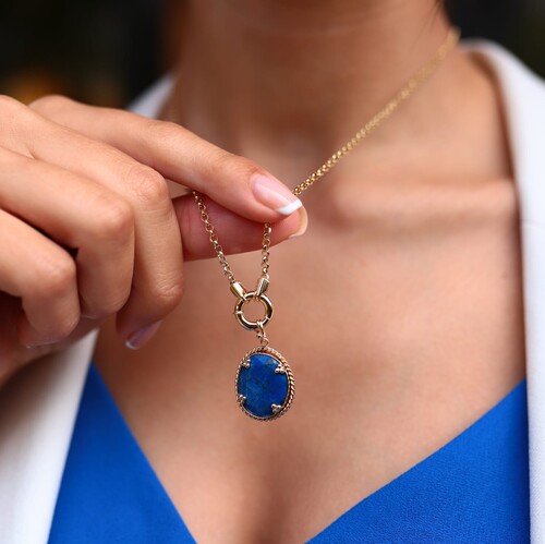 By Golden House - Lapis Lazuli Kolye (1) By Golden House - Lapis Lazuli Kolye (1)