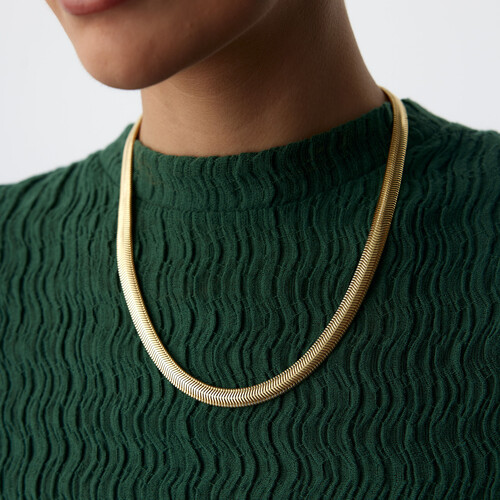 By Golden House - Large Balık Sırtı Kolye (1) By Golden House - Large Balık Sırtı Kolye (1)