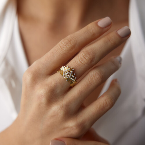 By Golden House - Majestic Yüzük By Golden House - Majestic Yüzük