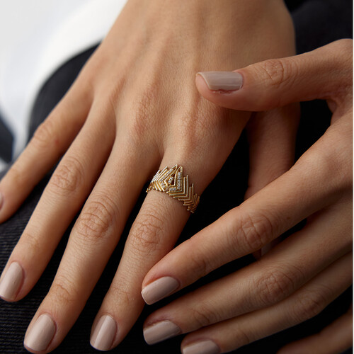 By Golden House - Majestic Yüzük (1) By Golden House - Majestic Yüzük (1)