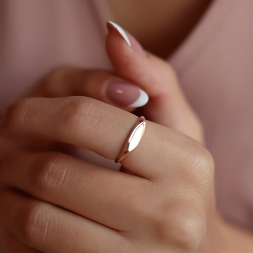 By Golden House - Markiz Badem Yüzük By Golden House - Markiz Badem Yüzük