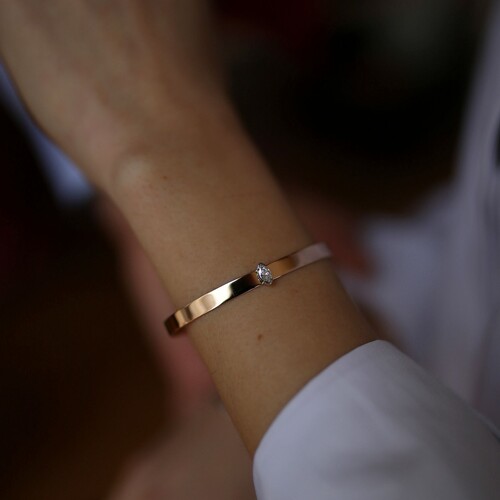 By Golden House - Markiz Pırlanta Kemer Bilezik By Golden House - Markiz Pırlanta Kemer Bilezik