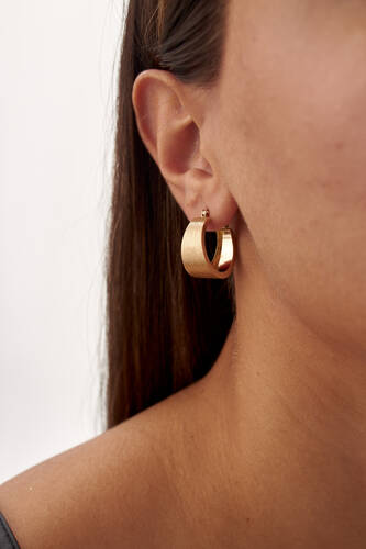 By Golden House - Mat Halka Küpe