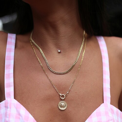 By Golden House - Medusa Madalyon Kolye By Golden House - Medusa Madalyon Kolye