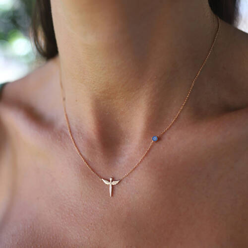 By Golden House - Melek Mine Göz Kolye