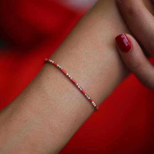 By Golden House - Mercan Bileklik By Golden House - Mercan Bileklik