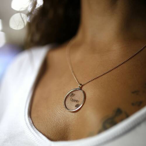 By Golden House - Mercek Kolye (1)