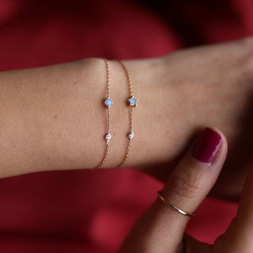 By Golden House - Mine Gözlü Tohum Bileklik