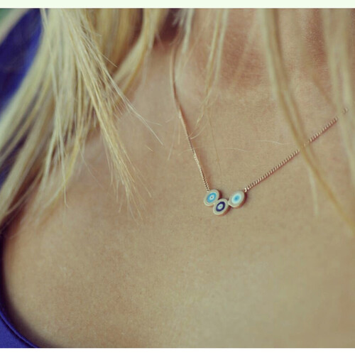 By Golden House - Mine Üç Göz Kolye By Golden House - Mine Üç Göz Kolye