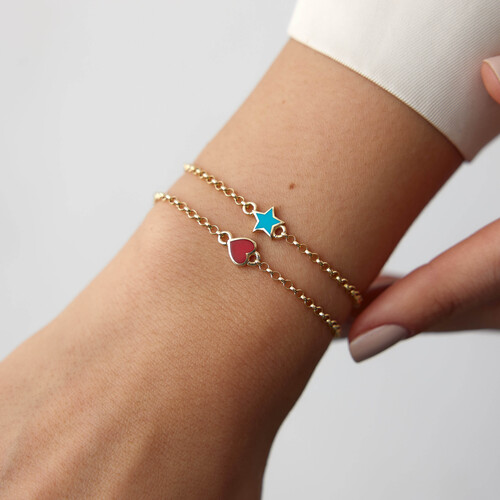 By Golden House - Mineli Figür Doç Bileklik By Golden House - Mineli Figür Doç Bileklik