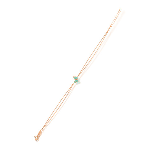 By Golden House - Mineli Kelebek Bileklik (1) By Golden House - Mineli Kelebek Bileklik (1)