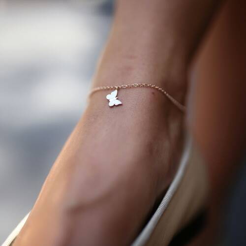 By Golden House - Mineli Kelebek Halhal