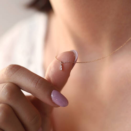 By Golden House - Mini Baget Kolye