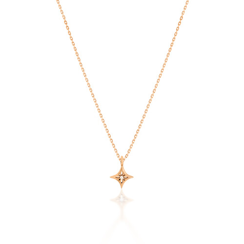 By Golden House - Minimal Kutup Yıldızı Kolye (1)