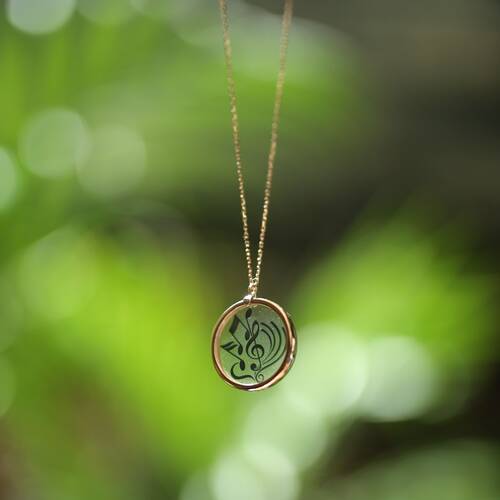 By Golden House - Müzisyen Kolye