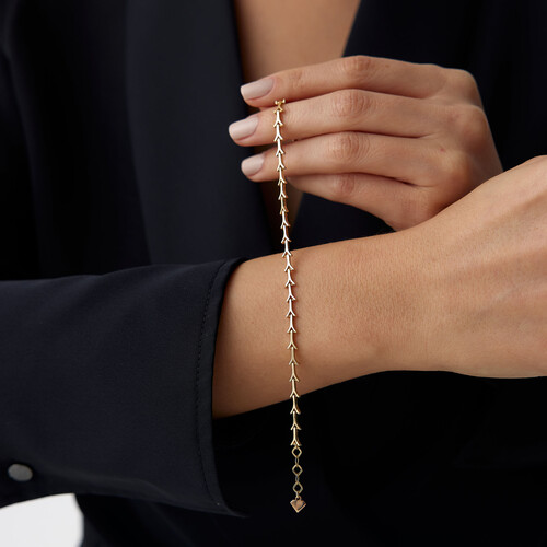 By Golden House - Navi zincir bileklik (1) By Golden House - Navi zincir bileklik (1)